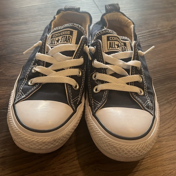 Navy Blue low Converse - Picture 4 of 5